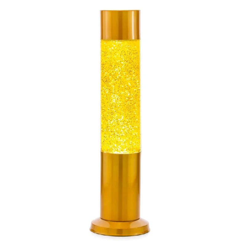 Music - Synchronized Lava Lamps for Dynamic Visual EffectsNova Colour Glitter Lamp Yellow