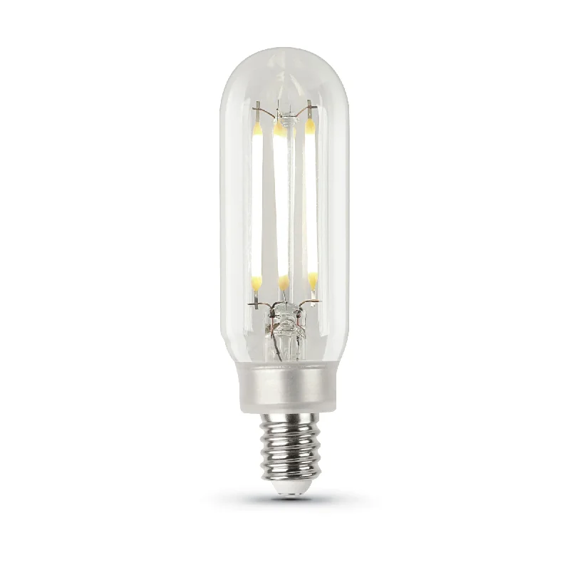 Edison light bulbs for art installations3.3W (40W Replacement) T8 E12 Dimmable Straight Filament Clear Glass Vintage Edison LED Light Bulb, Soft White Edison light bulbs for art installations3.3W (40W Replacement) T8 E12 Dimmable Straight Filament Clear Glass Vintage Edison LED Light Bulb, Soft White