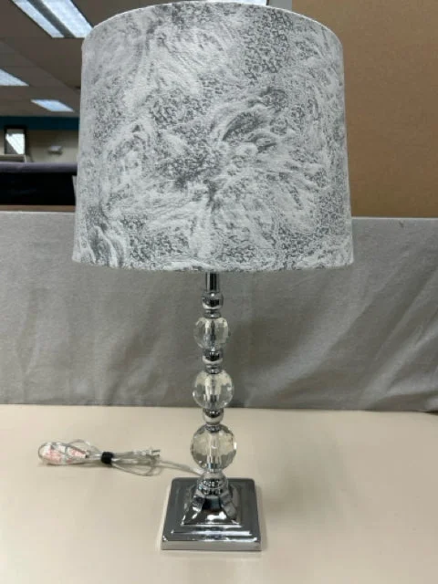 Lava Lamps for Vegetarian Restaurants to Add a Fresh TouchGLASS BULB GREY WHITE SHADE LAMP