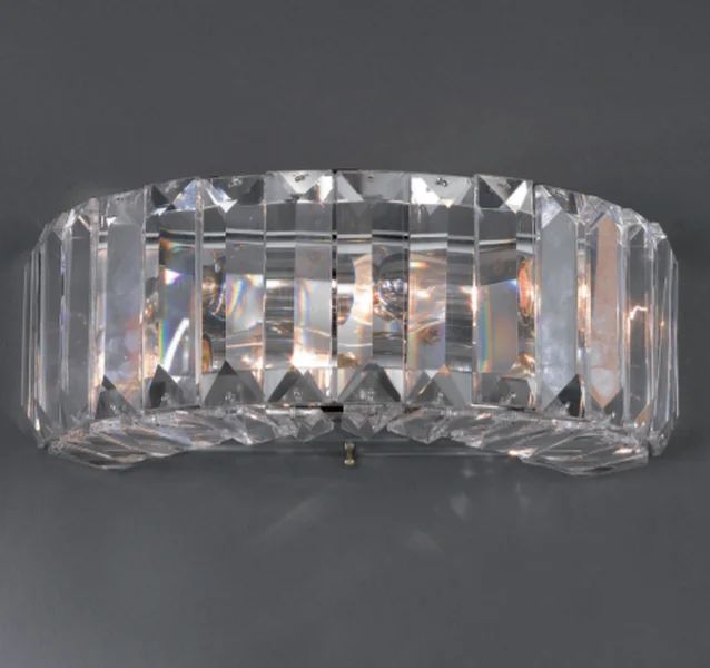 art deco wall lamps with geometric patterns for a retro - inspired bathroomClassic Crystal Wall Light art deco wall lamps with geometric patterns for a retro - inspired bathroomClassic Crystal Wall Light