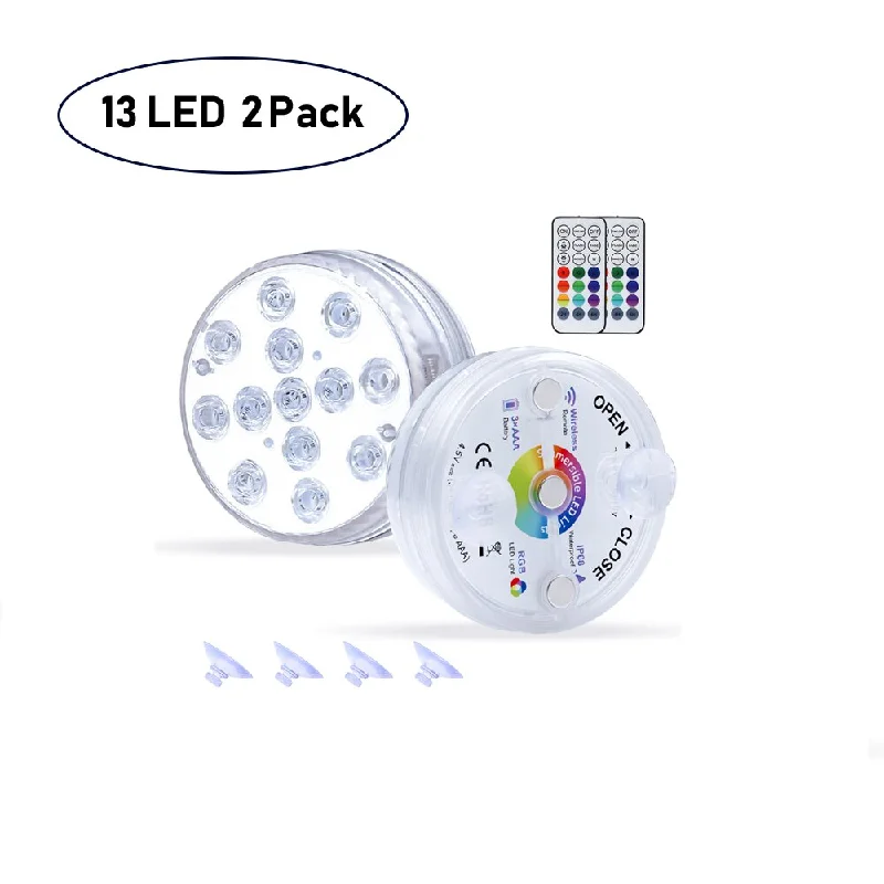 String Lights for DIY Home Decor ProjectsWholesale 16 Colors Submersible Led Pool Lights