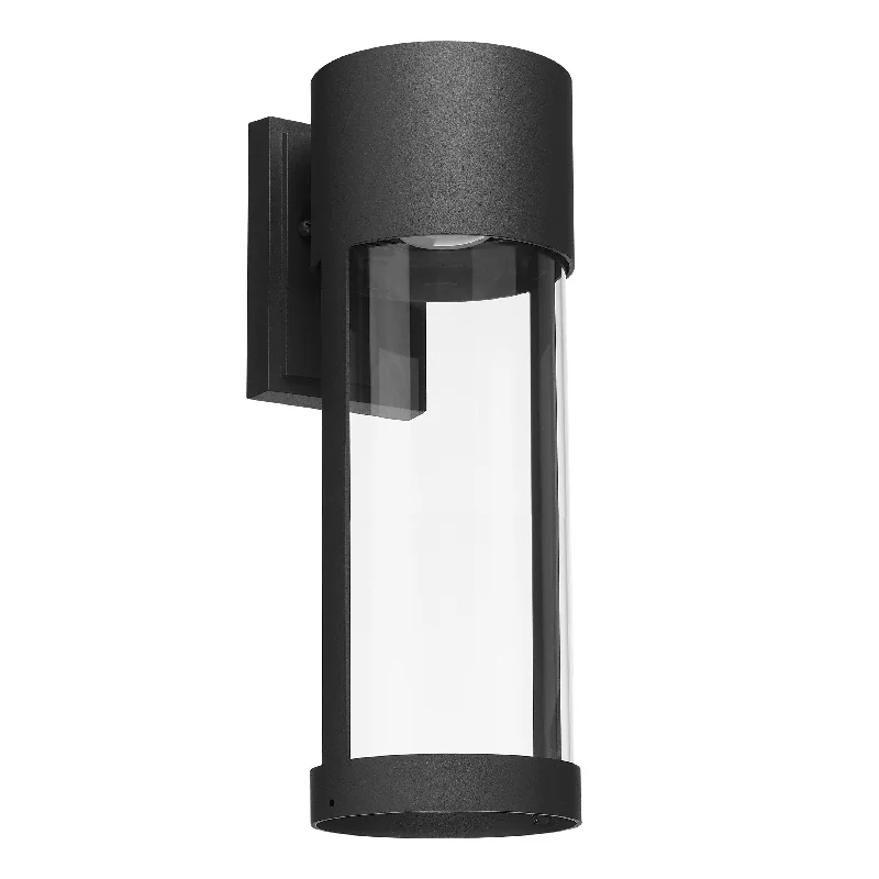 Energy - Efficient Industrial Lighting for Cost - SavingsTrefor LED Wall Sconce - Powder Coated Black - Clear Glass - 9W Integrated LED Module - 446 Lm - 3000K Warm White Energy - Efficient Industrial Lighting for Cost - SavingsTrefor LED Wall Sconce - Powder Coated Black - Clear Glass - 9W Integrated LED Module - 446 Lm - 3000K Warm White