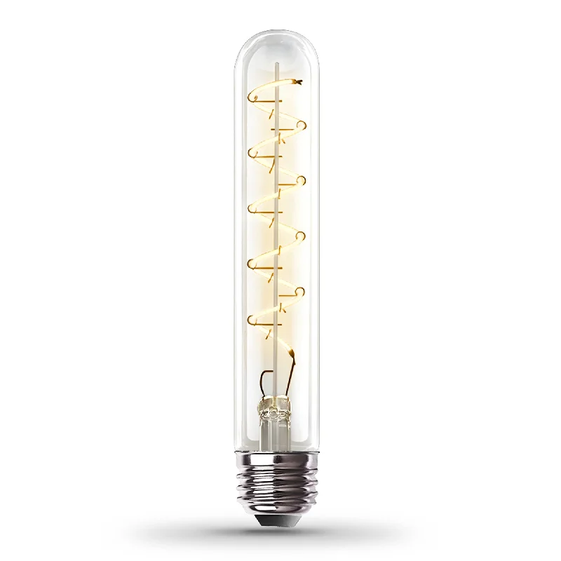 40 watt equivalent Edison light bulbs4.5W (40W Equivalent) T10 E26 Dimmable Spiral Filament Clear Glass Vintage Edison LED Light Bulb, Bright White 40 watt equivalent Edison light bulbs4.5W (40W Equivalent) T10 E26 Dimmable Spiral Filament Clear Glass Vintage Edison LED Light Bulb, Bright White