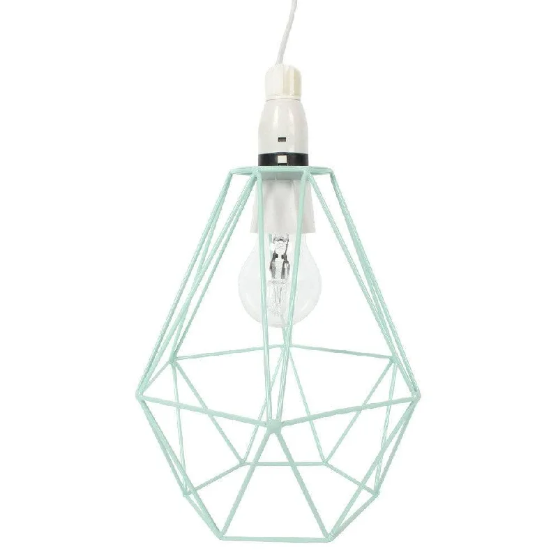 Salt Lamps for Feng Shui EnhancementAqua Wire Lamp Shade