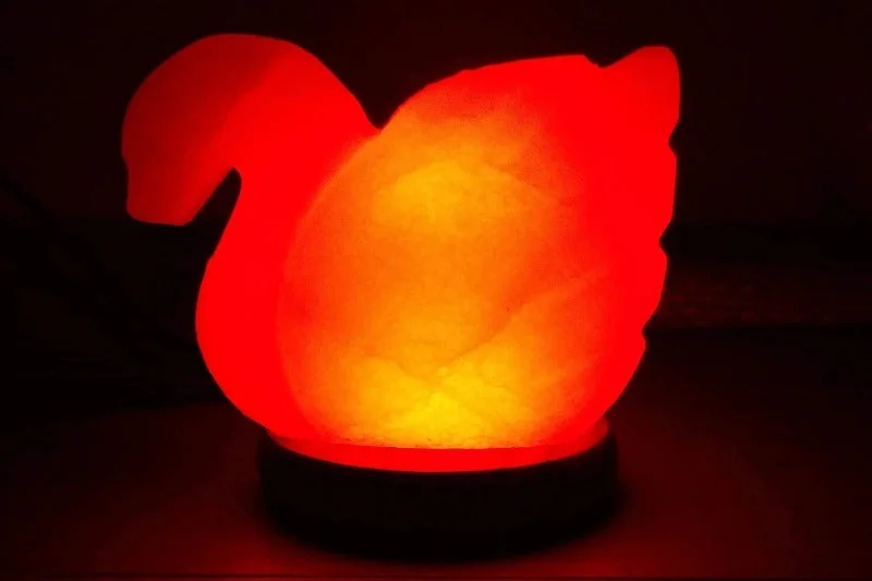 Pink Himalayan Salt Lamps for a Soothing HueSwan Shape Salt Lamp