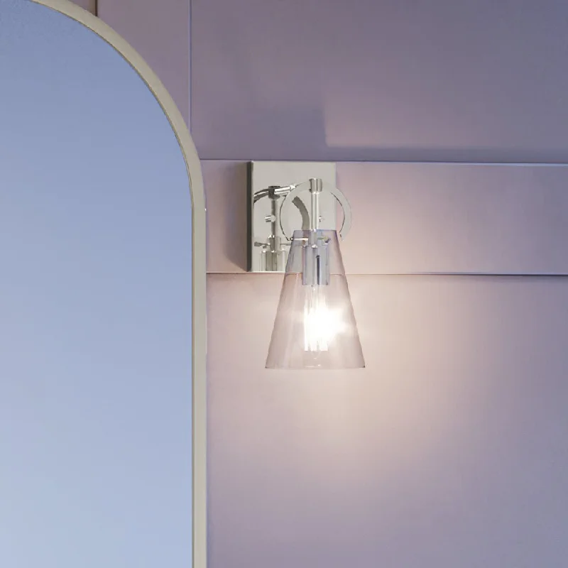 Color - Tunable Industrial Lighting for Special ApplicationsUEX2540 New Traditional Wall Sconce 11''H x 4.75''W, Polished Nickel Finish, Irvine Collection Color - Tunable Industrial Lighting for Special ApplicationsUEX2540 New Traditional Wall Sconce 11''H x 4.75''W, Polished Nickel Finish, Irvine Collection