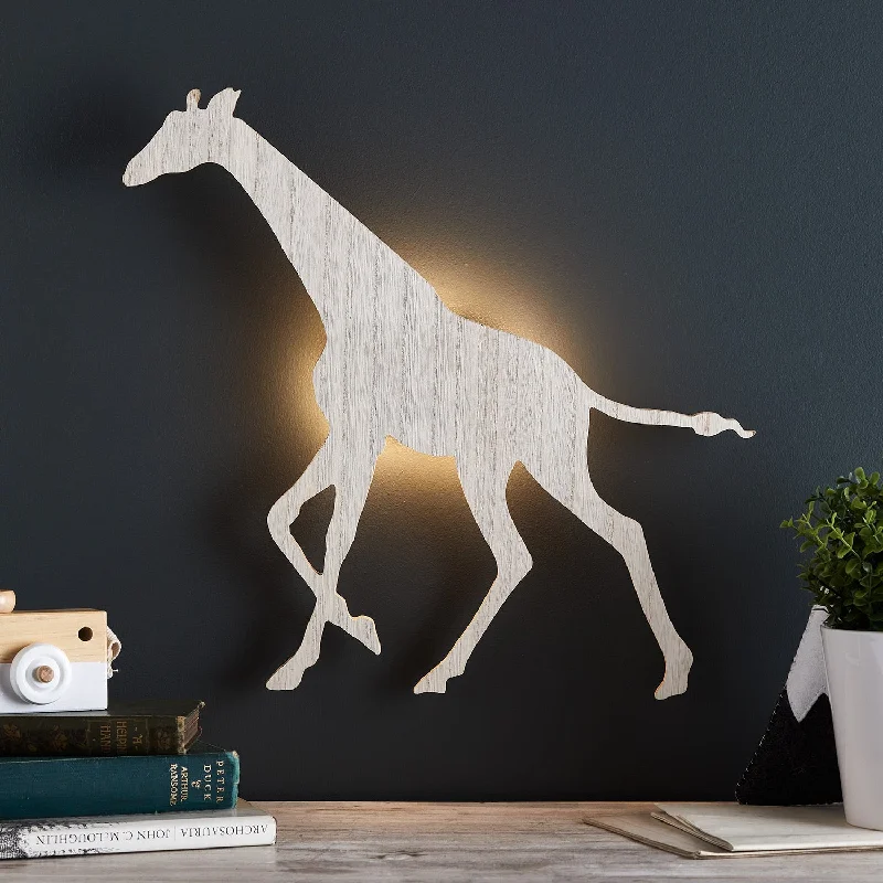 String Lights for Restaurant Outdoor SeatingGiraffe Children's Wall Light