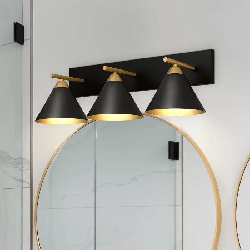 Industrial Lighting for Furniture FactoriesUQL5541 Modern Indoor Bath Light, 8.75''H x 27.5''W x 9.5''D, Matte Black Finish, Kiel Collection Industrial Lighting for Furniture FactoriesUQL5541 Modern Indoor Bath Light, 8.75''H x 27.5''W x 9.5''D, Matte Black Finish, Kiel Collection