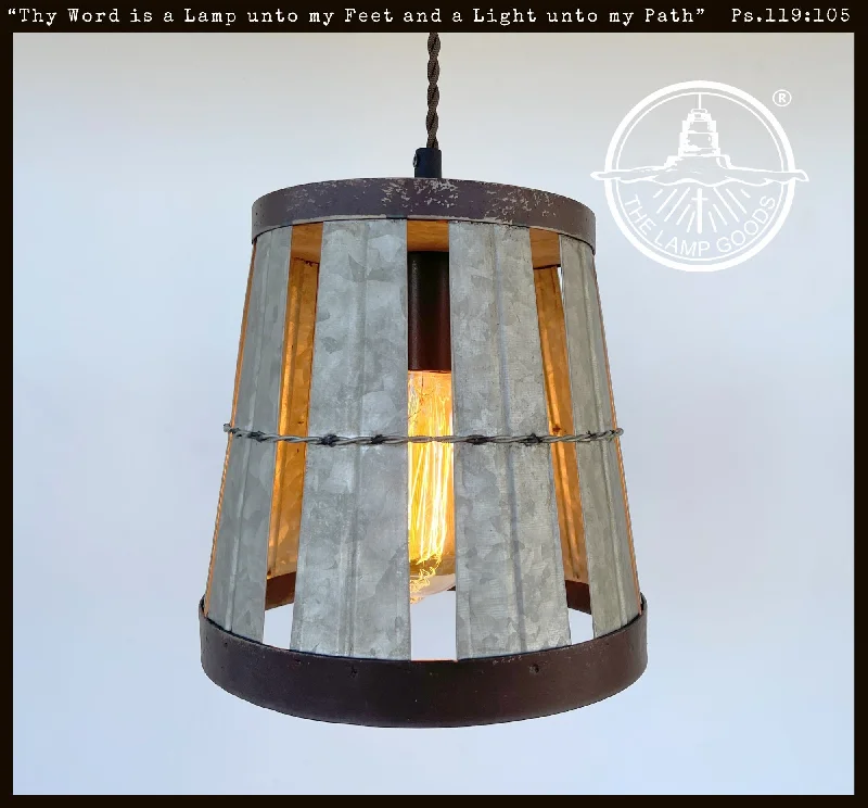 Adjustable Industrial Lighting for Flexible IlluminationGalvanized Open Weave INDUSTRIAL Pendant Light Adjustable Industrial Lighting for Flexible IlluminationGalvanized Open Weave INDUSTRIAL Pendant Light