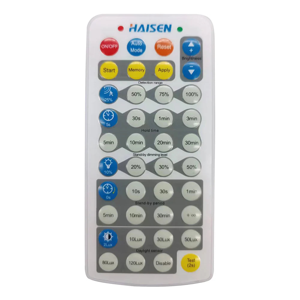 String Lights for Nursery Room DecorMalibu Motion Sensor Remote Control for High Bay, Shoebox Area and UFO Lights
