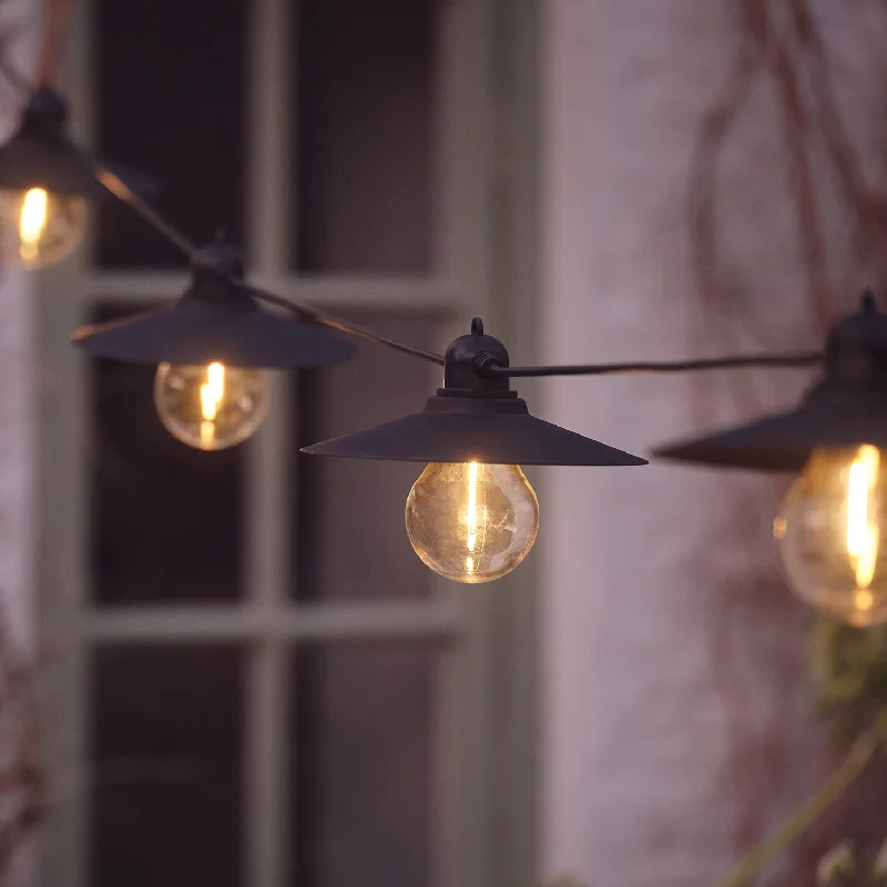 String Lights for Wedding Receptions6 Café Solar Lights