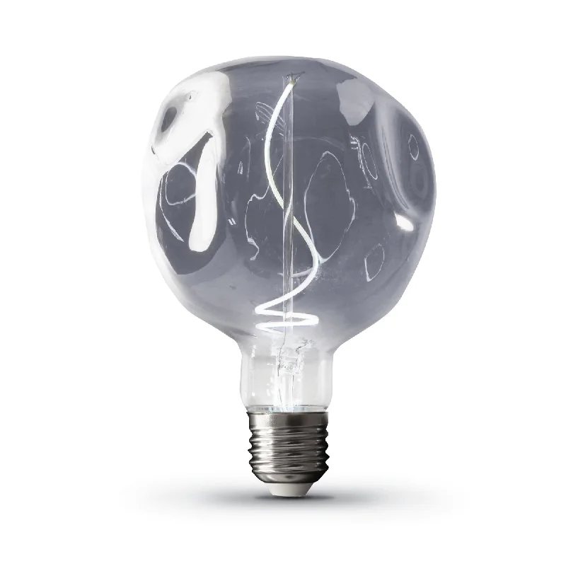 Retro Edison filament light bulbs6.5W (60W Replacement) PS50 E26 Dimmable Spiral Filament Smoke Glass Vintage Edison LED Light Bulb, Daylight Retro Edison filament light bulbs6.5W (60W Replacement) PS50 E26 Dimmable Spiral Filament Smoke Glass Vintage Edison LED Light Bulb, Daylight