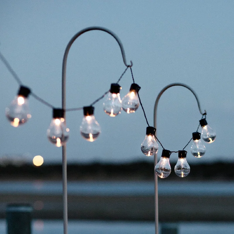 String Lights for Porch Lighting10 Warm White Carnival USB Solar Festoon Lights