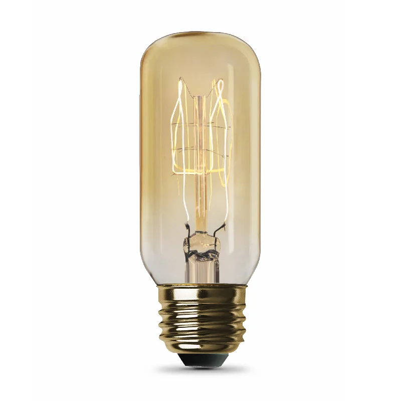 Long lifespan Edison light bulbs60W Replacement T12 E26 Dimmable Filament Amber Glass Vintage Edison Incandescent Light Bulb, Warm White Long lifespan Edison light bulbs60W Replacement T12 E26 Dimmable Filament Amber Glass Vintage Edison Incandescent Light Bulb, Warm White