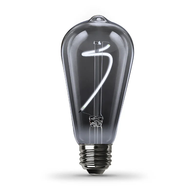 Edison light bulbs for industrial fixtures4.5W (25W Replacement) ST19 E26 Dimmable Spiral Filament Smoke Glass Vintage Edison LED Light Bulb, Daylight Edison light bulbs for industrial fixtures4.5W (25W Replacement) ST19 E26 Dimmable Spiral Filament Smoke Glass Vintage Edison LED Light Bulb, Daylight