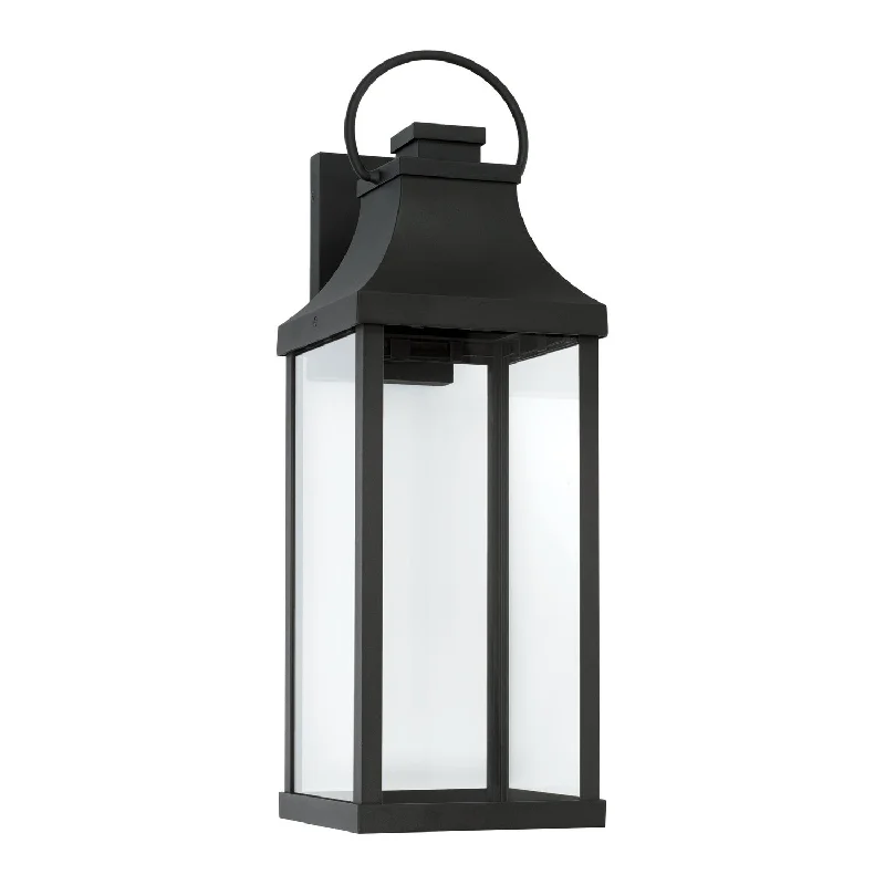 rustic farmhouse wall lamps with wooden accents for cozy bedroomsBradford 1-Light Outdoor Wall Lantern in Black rustic farmhouse wall lamps with wooden accents for cozy bedroomsBradford 1-Light Outdoor Wall Lantern in Black