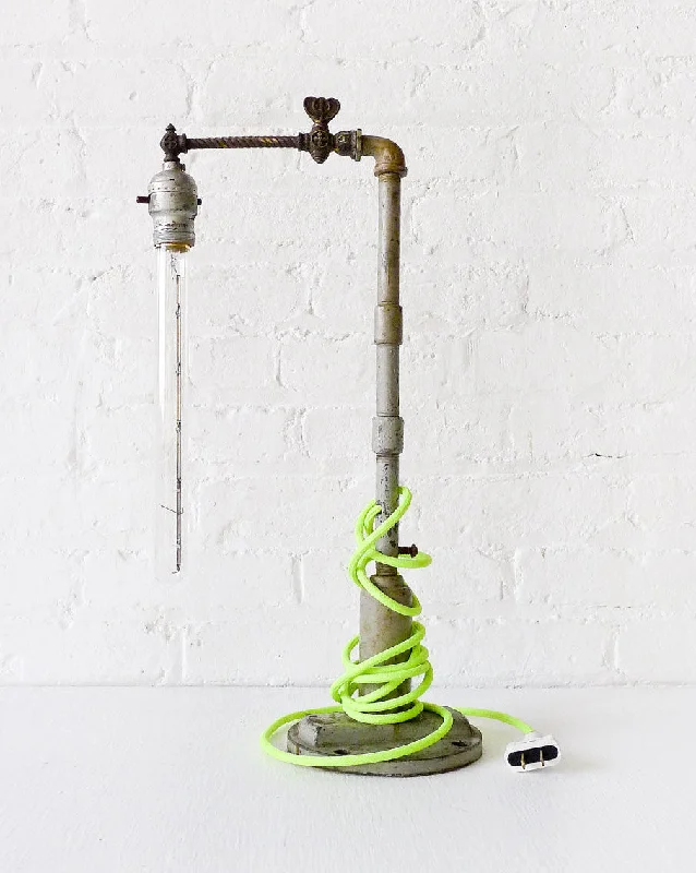Lava Lamps for Meditation Rooms to Enhance RelaxationPope Pipe Industrial Lamp with Tungsten Tubular Bulb and Neon Green Yellow Textile Cord Lava Lamps for Meditation Rooms to Enhance RelaxationPope Pipe Industrial Lamp with Tungsten Tubular Bulb and Neon Green Yellow Textile Cord