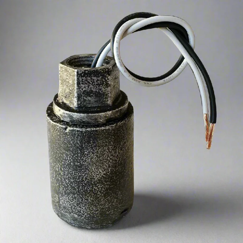 Industrial Ceiling - Mounted Lighting for Assembly PlantsIron Pipe Lamp Socket - 1/2 IPS