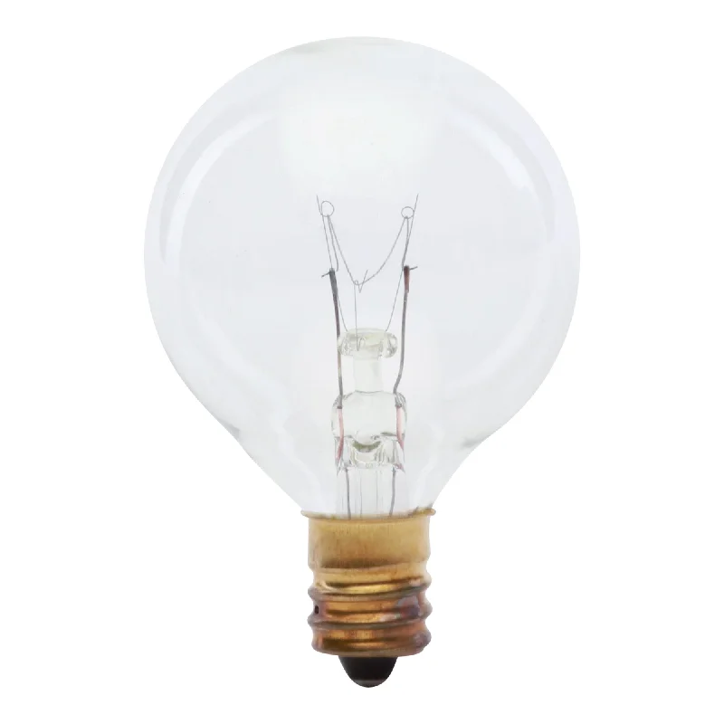 String Lights for Balcony Decoration7W Soft White Clear Globe G12 1/2 Dimmable Incandescent String Light Replacement Light Bulb (2-Pack) String Lights for Balcony Decoration7W Soft White Clear Globe G12 1/2 Dimmable Incandescent String Light Replacement Light Bulb (2-Pack)