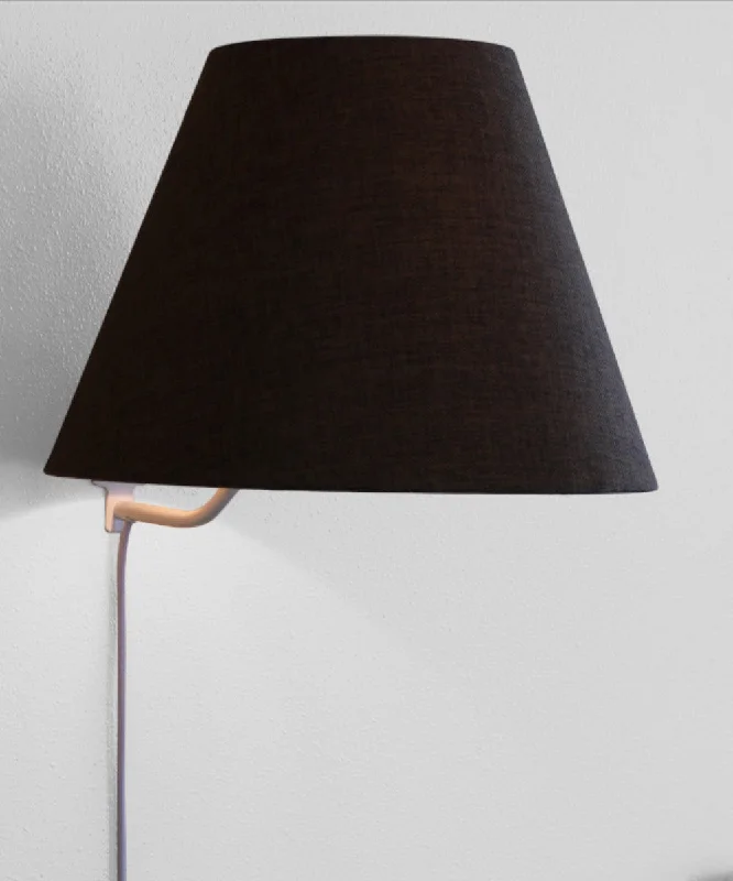 modern minimalist wall lamps for contemporary living roomsFloating Shade Plug-In Wall Light Chocolate Burlap 8x16x12 modern minimalist wall lamps for contemporary living roomsFloating Shade Plug-In Wall Light Chocolate Burlap 8x16x12