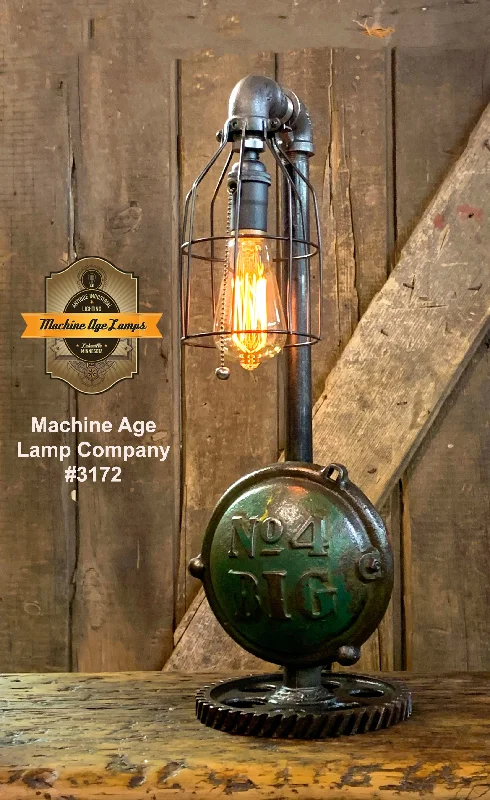 Industrial Task Lighting for Precision WorkstationsSteampunk Industrial / Antique John Deere Wheel Hub / Gear / Farm / Lamp #3172 sold Industrial Task Lighting for Precision WorkstationsSteampunk Industrial / Antique John Deere Wheel Hub / Gear / Farm / Lamp #3172 sold