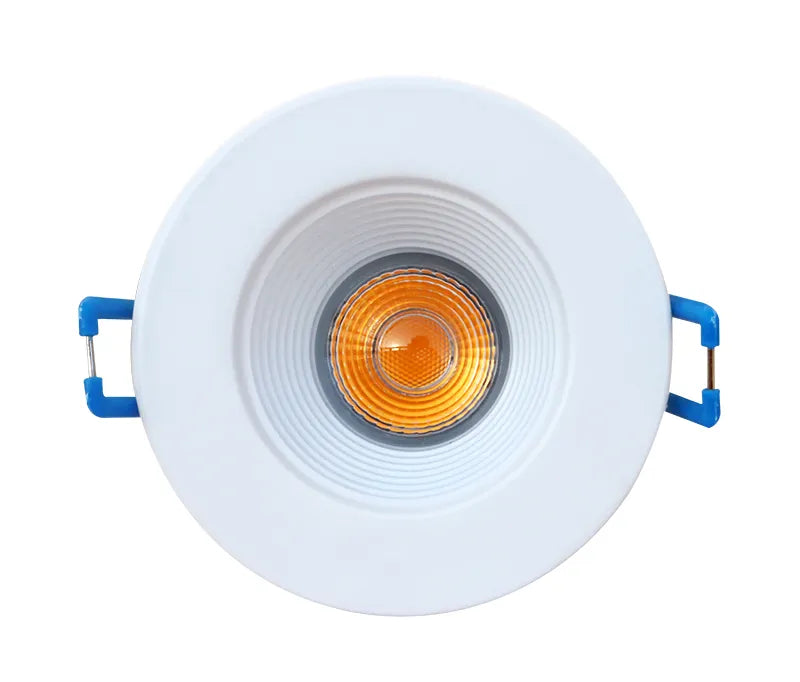 High - lumen recessed lights for well - lit garages2" LED Round Recessed Baffle Light w/ External J-Box, White, 8W, 30K/40K/50K, CRI90, Dimmable, ETL Listed High - lumen recessed lights for well - lit garages2" LED Round Recessed Baffle Light w/ External J-Box, White, 8W, 30K/40K/50K, CRI90, Dimmable, ETL Listed