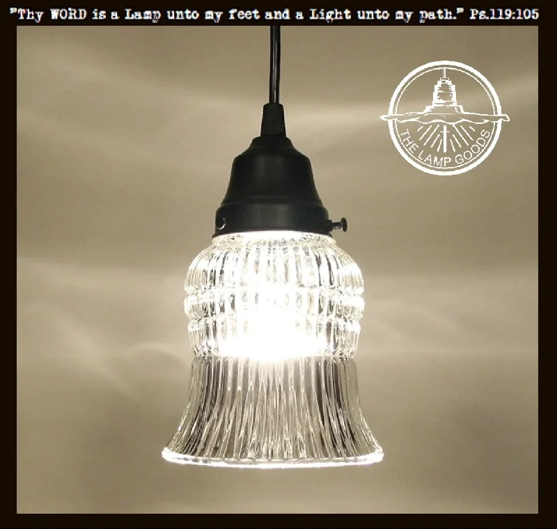 Industrial Lighting for Furniture FactoriesVintage Bell Glass Hanging Pendant Light