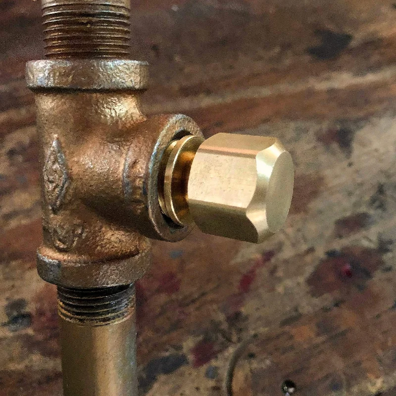Industrial Lighting for Furniture FactoriesBrass Pipe Lamp Switch