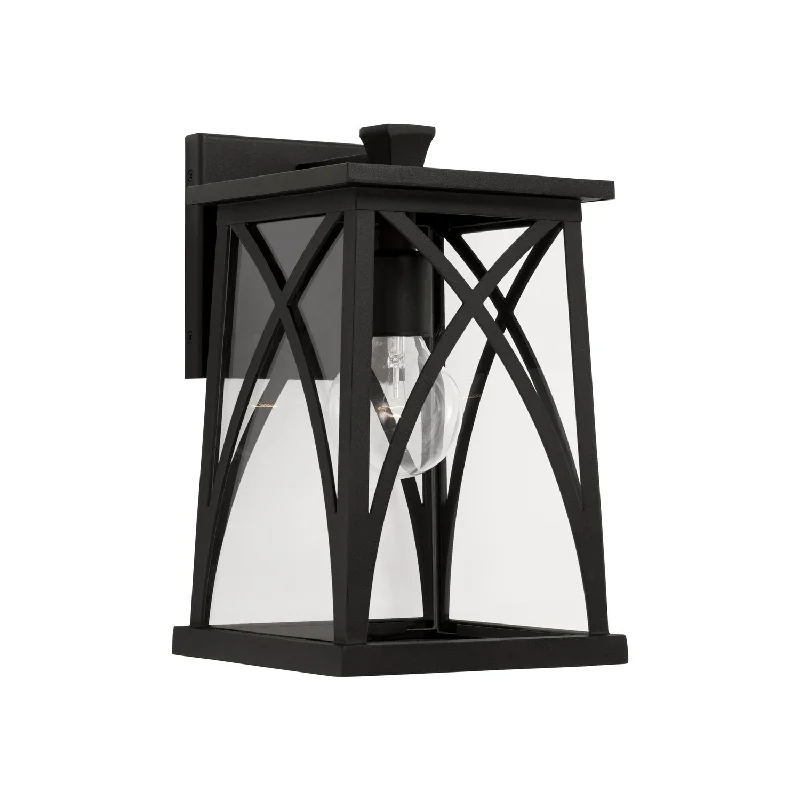 industrial style wall lamps with exposed bulbs for urban loftsMarshall 1-Light Outdoor Wall Lantern in Black industrial style wall lamps with exposed bulbs for urban loftsMarshall 1-Light Outdoor Wall Lantern in Black