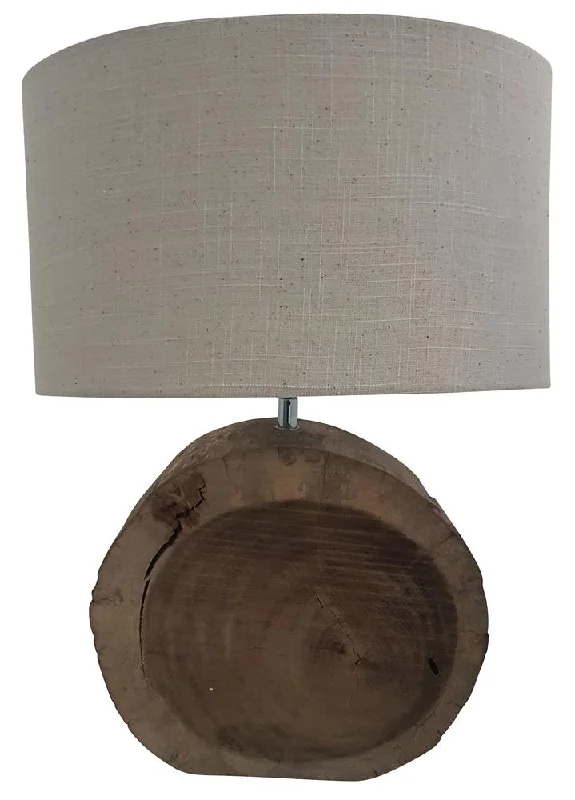 Color - Changing Lava Lamps for Ambiance in BedroomsLog TL1805 Wood Table Lamp and Shade