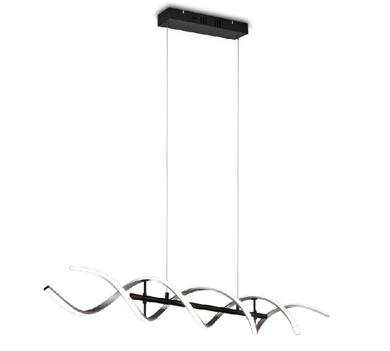 Sequence LED Linear Pendant - Aluminium/Gold