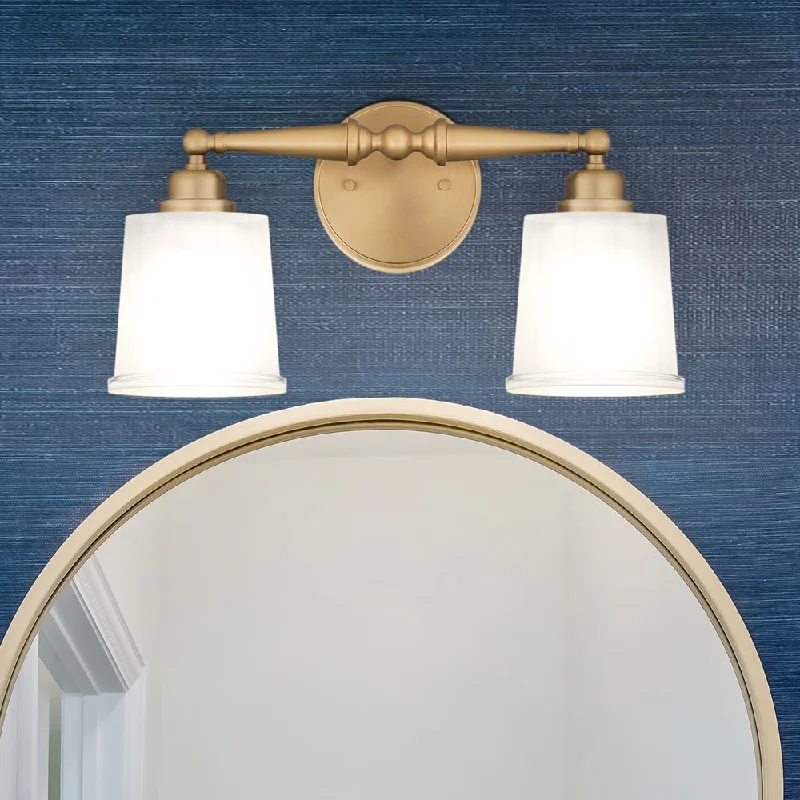 Industrial Emergency Lighting for Safety in FactoriesUQL5310 Classic Indoor Bath Light, 8.5''H x 16''W x 6.5''D, Bronze Gold Finish, Maddock Collection Industrial Emergency Lighting for Safety in FactoriesUQL5310 Classic Indoor Bath Light, 8.5''H x 16''W x 6.5''D, Bronze Gold Finish, Maddock Collection