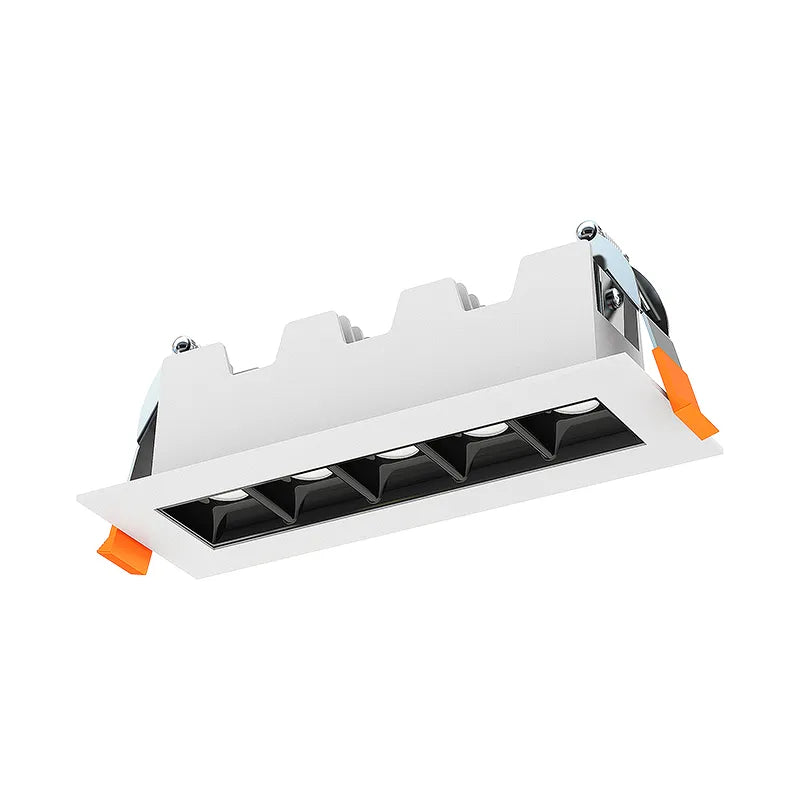 Frosted - lens recessed lights for a soft, diffused glowLED Linear Downlight, 600 Lumens, 11W, CCT Selectable, 120V Frosted - lens recessed lights for a soft, diffused glowLED Linear Downlight, 600 Lumens, 11W, CCT Selectable, 120V