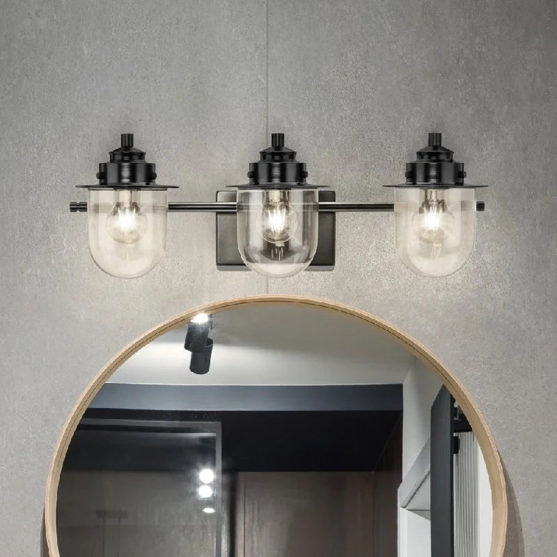 Explosion - Proof Industrial Lighting for Hazardous LocationsUHP4748 Nautical Indoor Bath Light, 8''H x 7-1/2"W x 24''D, Matte Black Finish, Napoleon Collection Explosion - Proof Industrial Lighting for Hazardous LocationsUHP4748 Nautical Indoor Bath Light, 8''H x 7-1/2"W x 24''D, Matte Black Finish, Napoleon Collection