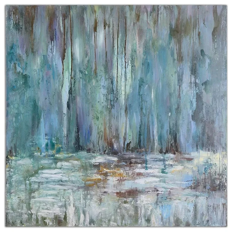 Blue Waterfall Wall Art