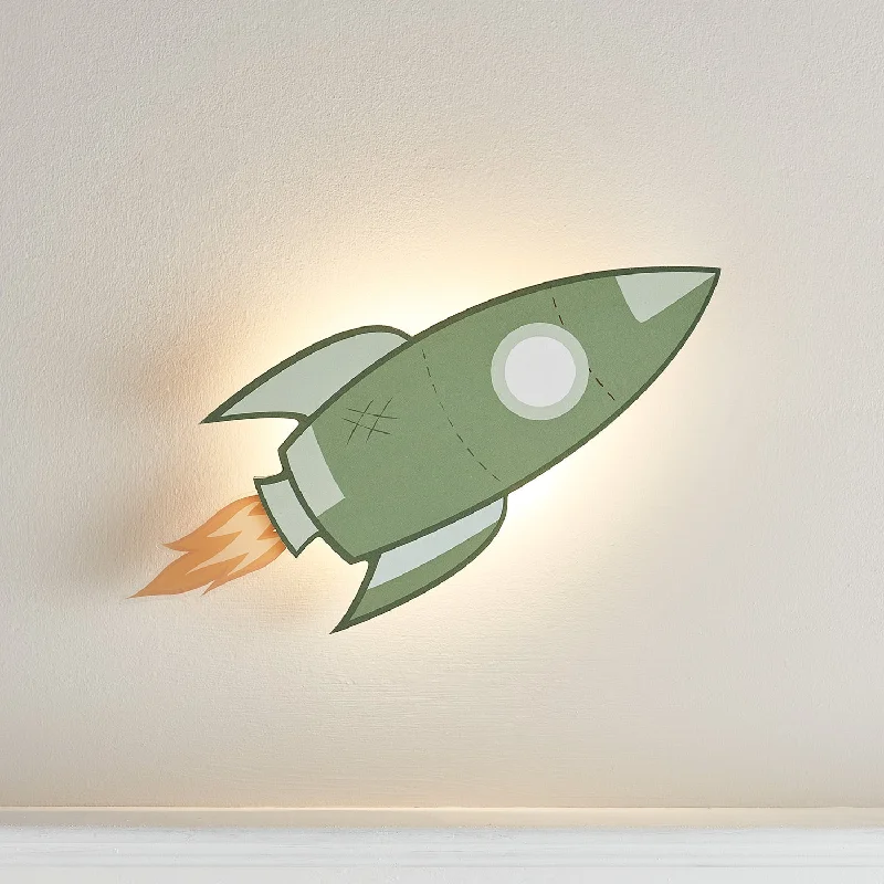 Fairy String Lights for Bedroom DecorRocket Children's Wall Light