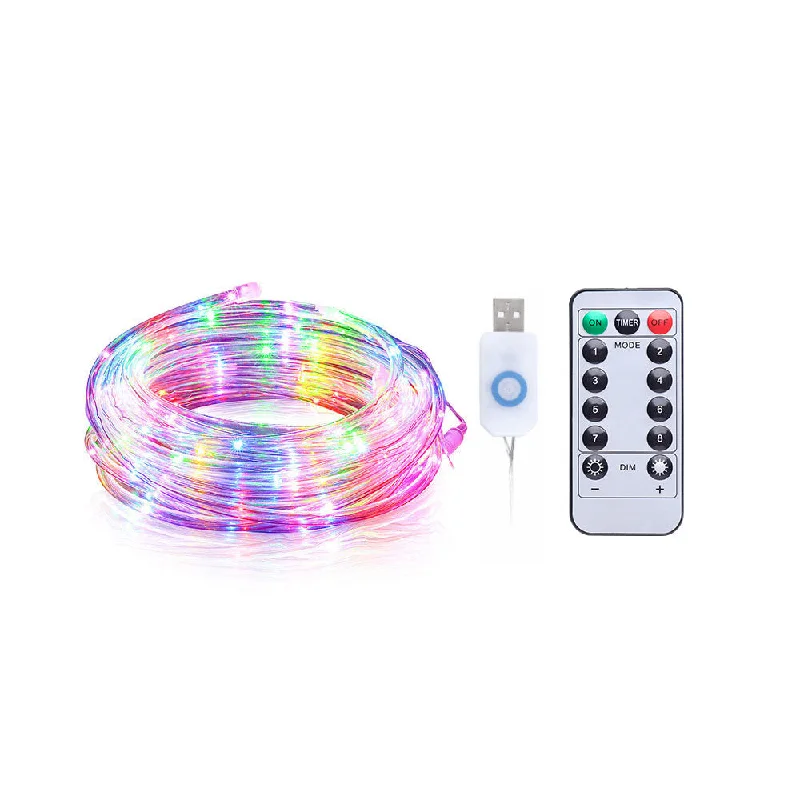 String Lights for Hotel Courtyard LightingUSB String Rope Lights Outdoor Color Changing 66FT 200 LED String Lights for Hotel Courtyard LightingUSB String Rope Lights Outdoor Color Changing 66FT 200 LED