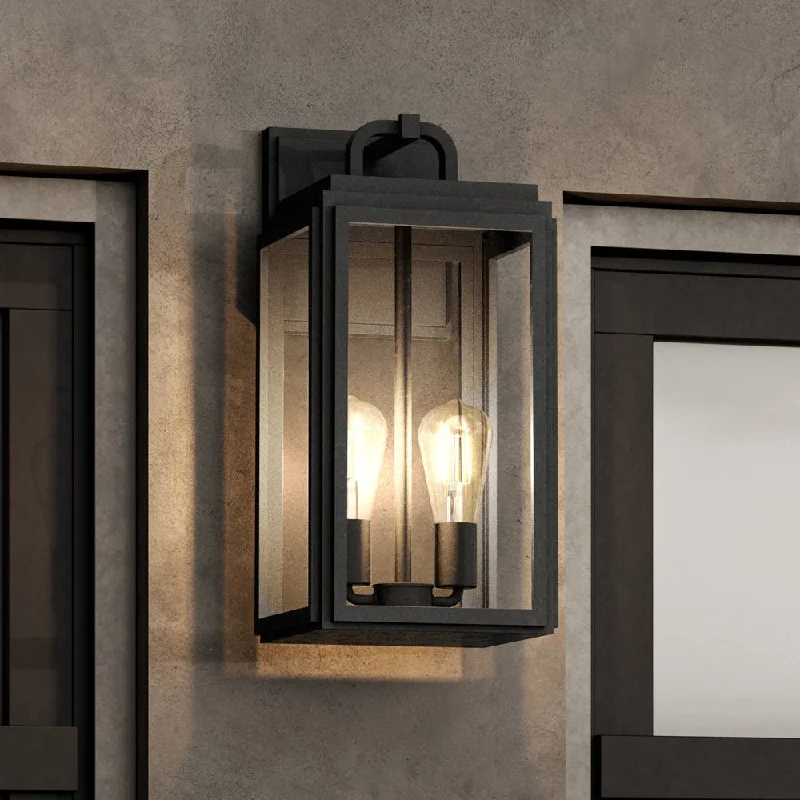 High - Bay LED Industrial Lighting for WarehousesUHP1382 Farmhouse Outdoor Wall Sconce 17.125''H x 9''W, Olde Bronze Finish, Macon Collection High - Bay LED Industrial Lighting for WarehousesUHP1382 Farmhouse Outdoor Wall Sconce 17.125''H x 9''W, Olde Bronze Finish, Macon Collection