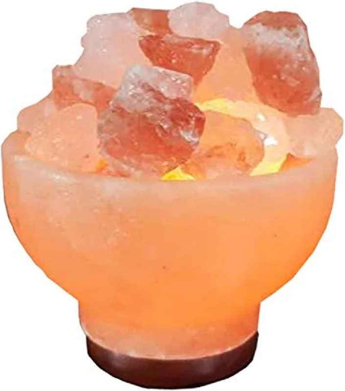 Salt Lamps for Guest Rooms to Add a Cozy Touch4-5 KG Fire Bowl Lamp
