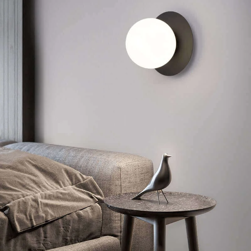 Lava Lamps for Pasta Restaurants to Enhance the Dining ExperienceSimple Round Wall Lamp