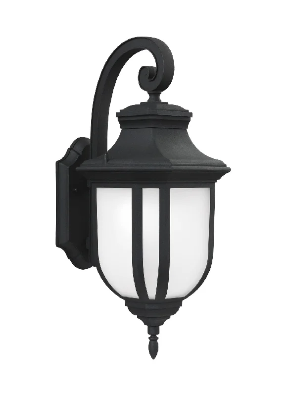 fabric wall lamps with a linen shade for a relaxed and breathable atmosphereChildress Large 1-Light Outdoor Wall Lantern fabric wall lamps with a linen shade for a relaxed and breathable atmosphereChildress Large 1-Light Outdoor Wall Lantern
