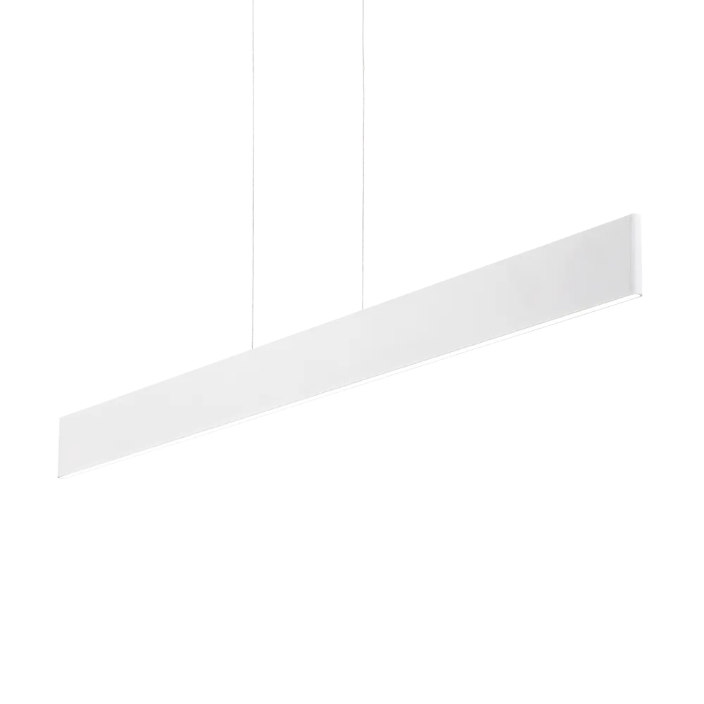 Desk LED Linear Pendant - White/Black