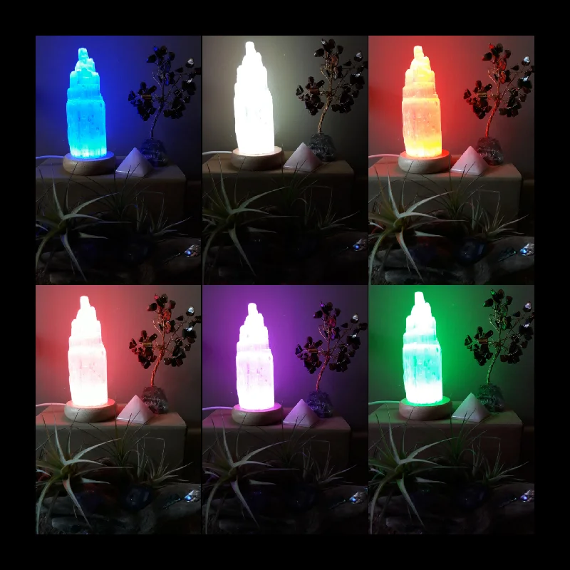 Lava Lamps for Cupcake Shops to Create a Sweet Atmosphere15cm SELENITE LAMPS