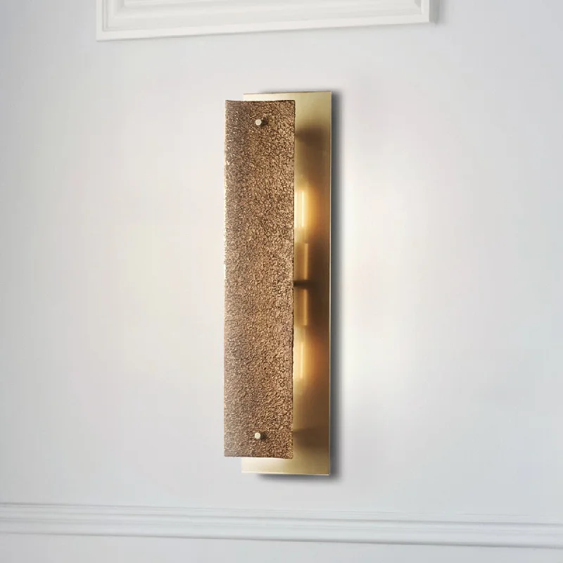 Industrial Lighting for Chemical PlantsUHP5035 Modern Indoor Wall Sconce, 23-1/2''H x 5"W x 5-7/8''D, Soft Gold Finish, Richmond Collection Industrial Lighting for Chemical PlantsUHP5035 Modern Indoor Wall Sconce, 23-1/2''H x 5"W x 5-7/8''D, Soft Gold Finish, Richmond Collection