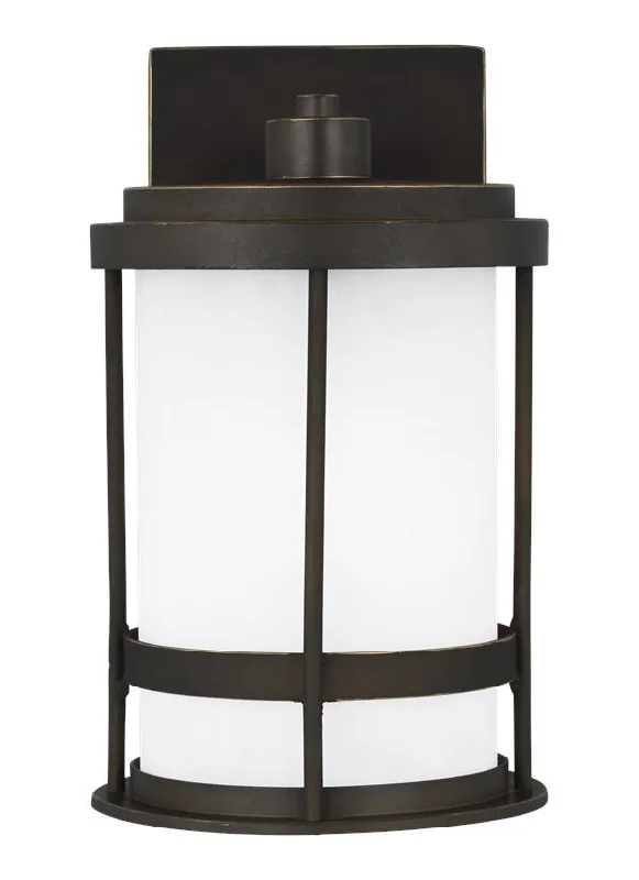 industrial style wall lamps with exposed bulbs for urban loftsWilburn Collection - Small One Light Outdoor Wall Lantern | Finish: Antique Bronze - 8590901DEN3-71 industrial style wall lamps with exposed bulbs for urban loftsWilburn Collection - Small One Light Outdoor Wall Lantern | Finish: Antique Bronze - 8590901DEN3-71