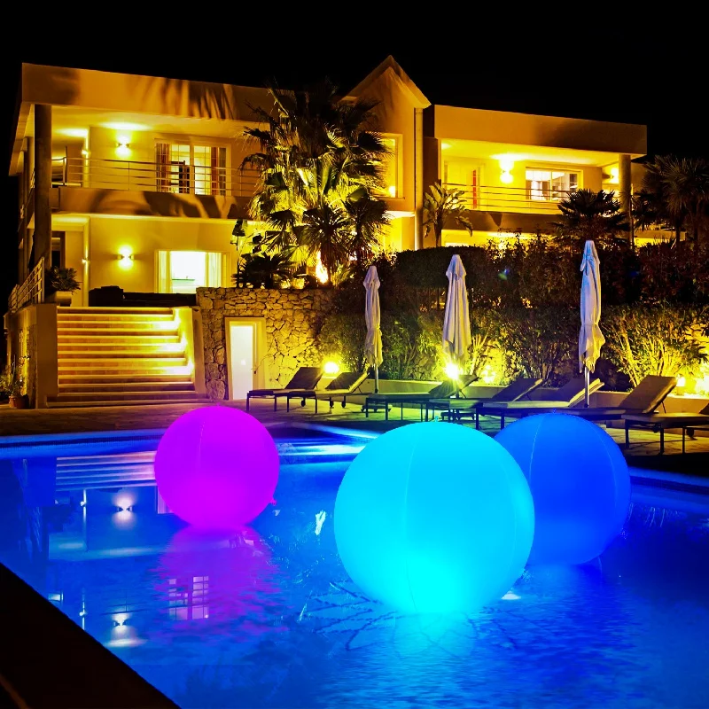 String Lights with Edison Bulbs for Rustic AmbianceFloating Ball Pool Light Solar Powered