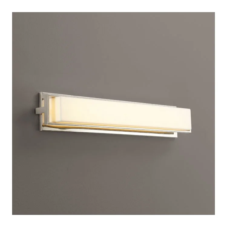 Recessed lights for yoga studios to enhance relaxationPlato Single-Light LED 26" Bathroom Vanity Fixture - Polished Nickel Recessed lights for yoga studios to enhance relaxationPlato Single-Light LED 26" Bathroom Vanity Fixture - Polished Nickel