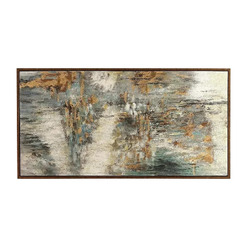 Behind The Falls Wall Art