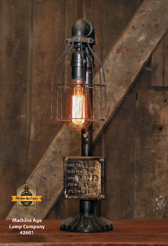 Industrial Pendant Lighting for Machine ShopsSteampunk Industrial / Antique Railroad Locomotive Train / Gear / Lamp #2601 sold Industrial Pendant Lighting for Machine ShopsSteampunk Industrial / Antique Railroad Locomotive Train / Gear / Lamp #2601 sold