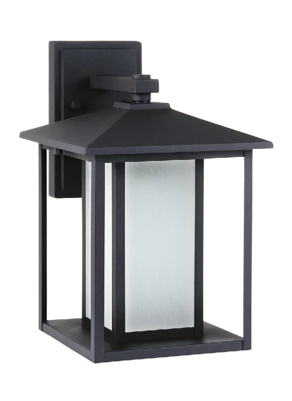 art deco wall lamps with geometric patterns for a retro - inspired bathroomHunnington - One Light Outdoor Wall Lantern in Black art deco wall lamps with geometric patterns for a retro - inspired bathroomHunnington - One Light Outdoor Wall Lantern in Black